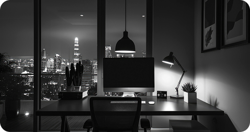 Espace de travail moderne